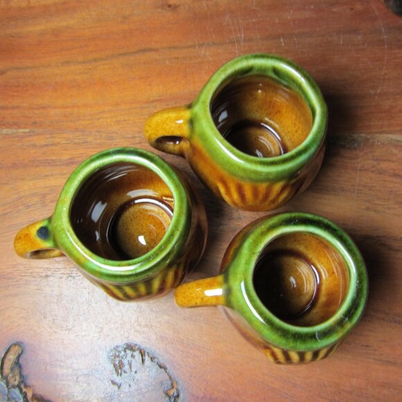 drunk donkey burro ceramic decanter vintage mexico & 6 shot glasses (W5772) - Picture 6 of 16